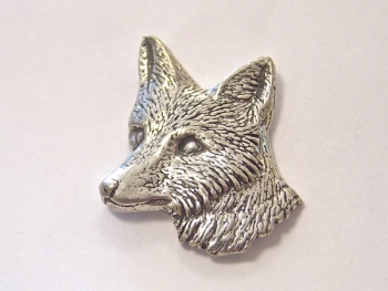 Pins tête de renard grand modèle